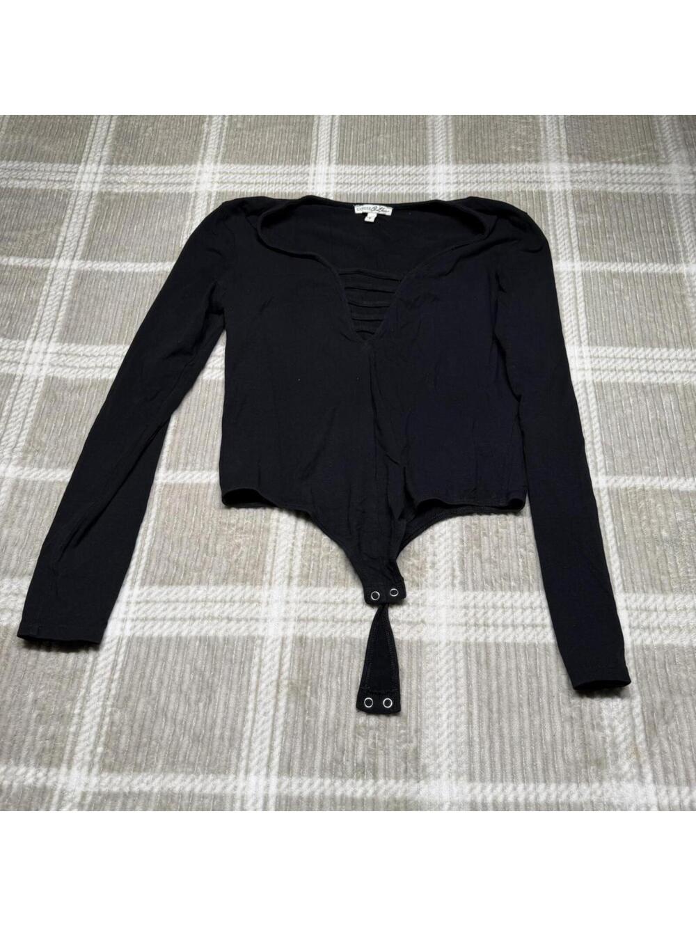 Express Women's Black Bodysuit